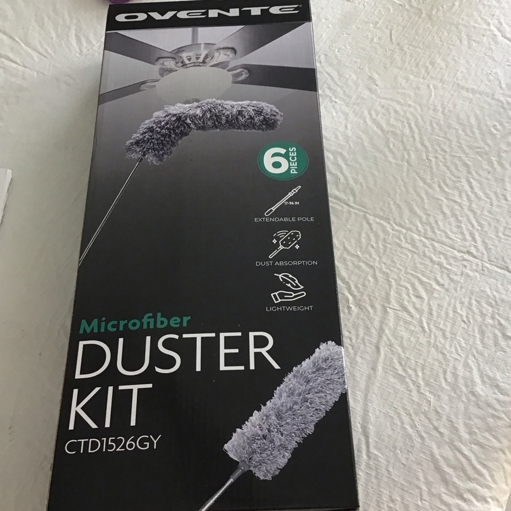 Ovente Microfiber Duster Kit 6 pieces